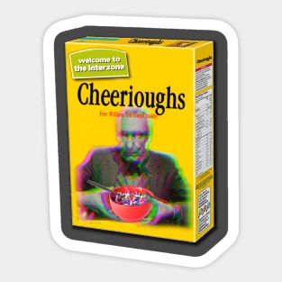 Burroughs Cereal Sticker